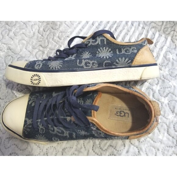 UGG Denim and Tan Athletic Sneakers - Picture 7 of 7